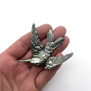 Hummingbird Brooch