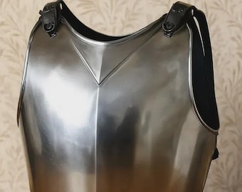 Handcrafted Steel Breastplate Armor | Wearable Knight Cosplay, LARP