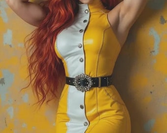 Disfraz de Nuka Girl, traje espacial blanco / Traje de cosplay de Fallout para mujer / Mono retrofuturista / Disfraz de ciencia ficción / Traje de cosplay hecho a medida