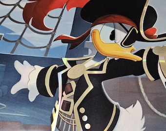 SVG/PNG (Tapete de aluminio de Donald el Pirata de Lorcana)