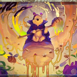 Hunny Wizard Lorcana Playmat - Etsy
