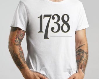 1738 Vintage Number Tee | 1738 Graphic T-Shirt