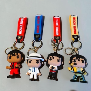 Michael jackson keychain - Etsy 日本