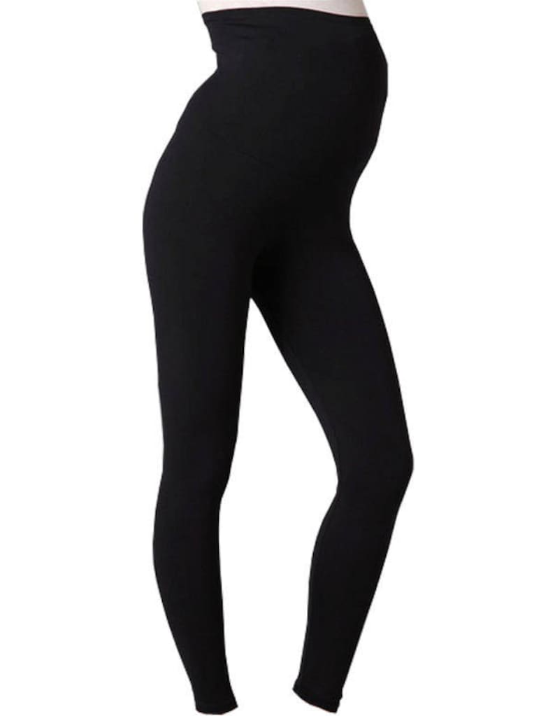 Maternity Leggings over Belly Leggings Military Green Etsy UK