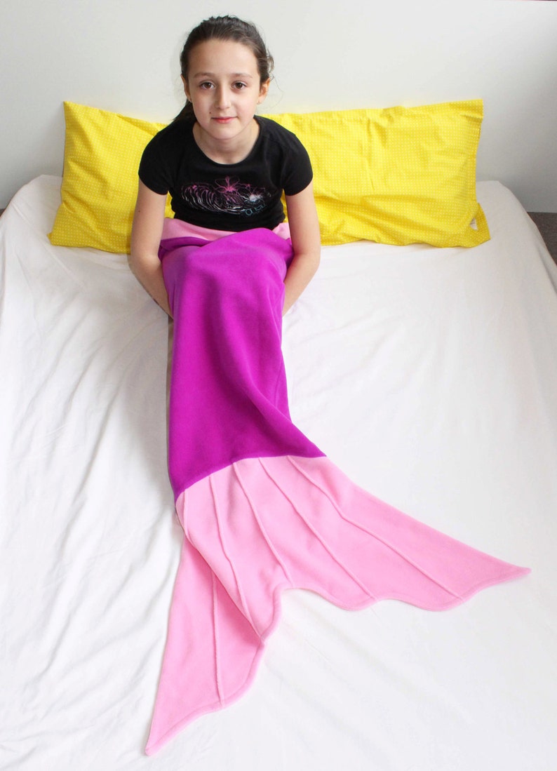 Mermaid Tail Blanket for Children Cozy Warm Kid Wrap Blanket Etsy UK