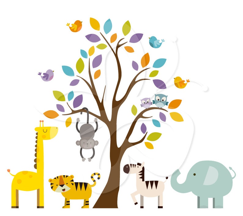 safari tree clip art