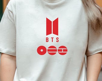 Chemise groupe pop coréen, cadeau pour amateur de K-pop, t-shirt Boy Band, t-shirt musique populaire