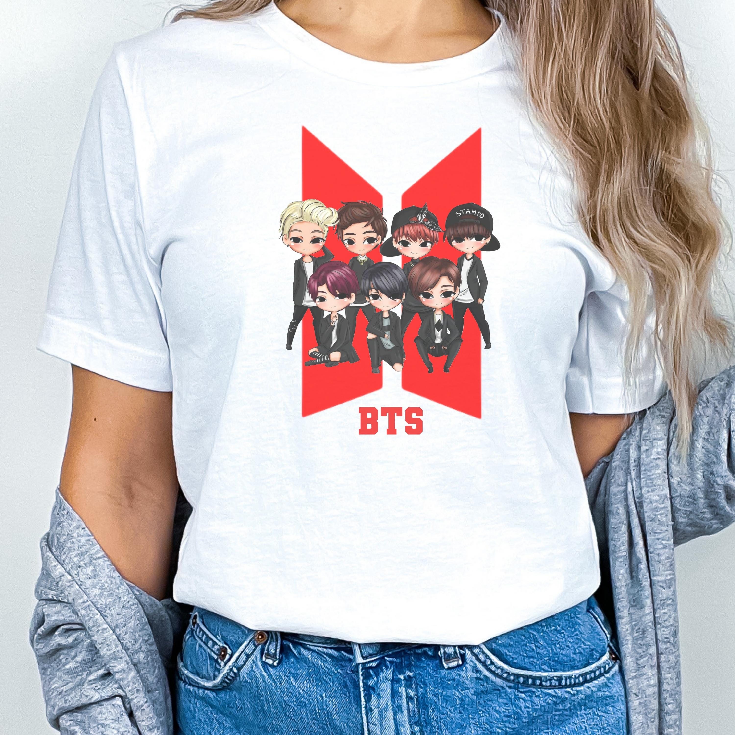 Bts Graphic Shirt - Etsy