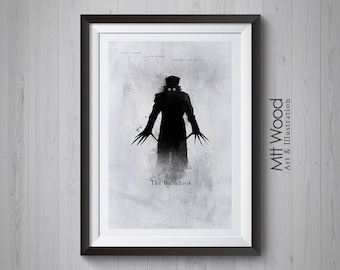 The Babadook Art Print - You Can't Get Rid Of, Poster Illustration