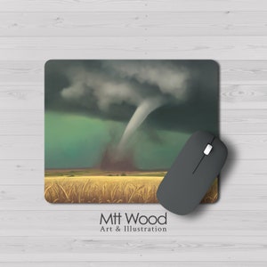 Tornado on the Plains Mouse Pad