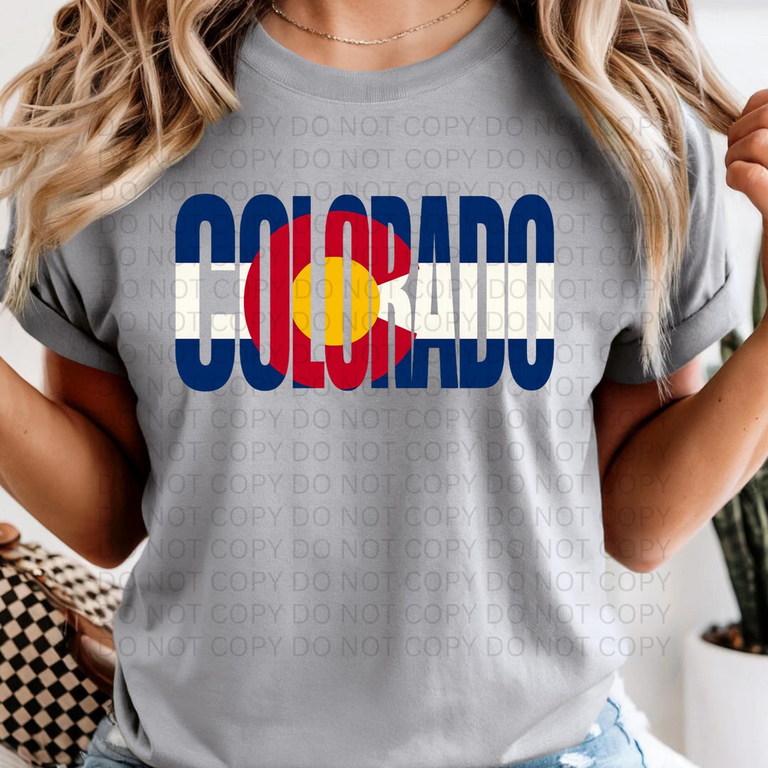 Colorado State Lettering Colorado PNG | Colorado Flag Letters | State Pride Shirt Design ...