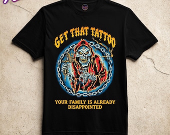 Tatuering för tatuerare, tatuerare, skratt, skratt, skratt