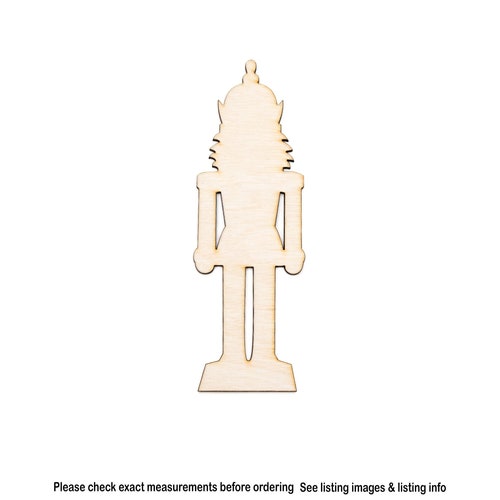 Nutcracker Cutout Nutcracker Wood Blank Christmas Cutout - Etsy