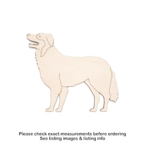 Herdershond detail houten uitsnede-hondenliefhebbers decor-boerderijhond-verschillende maten-doe-het-zelf-ambachten-schilderbare hond-onafgewerkt hout-huisdier interieur-hondenhok decor