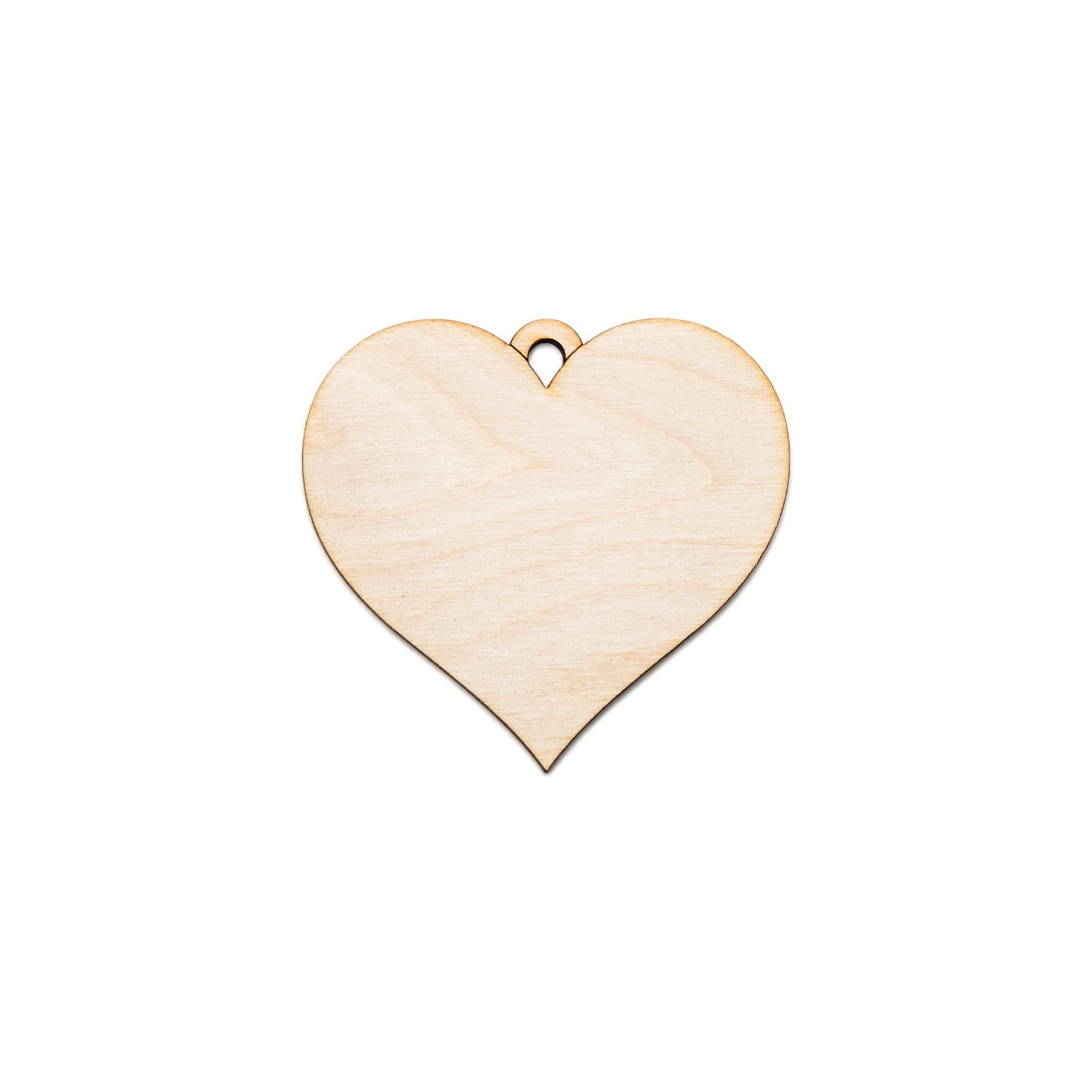 Wood Hearts Hole. Unfinished 4 Inches With a Heart Hole Set of 10, Wood  Heart, Holiday Craft Supplies, Crafts, Kid DIY Shapes, Paintable 