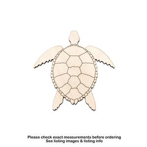 Zeeschildpad-detail houtuitsparing-oceaandieren-decor aquatisch leven-verschillende maten-doe-het-zelf ambachten-onafgewerkt hout-tropische schildpad-eiland decor bezuinigingen