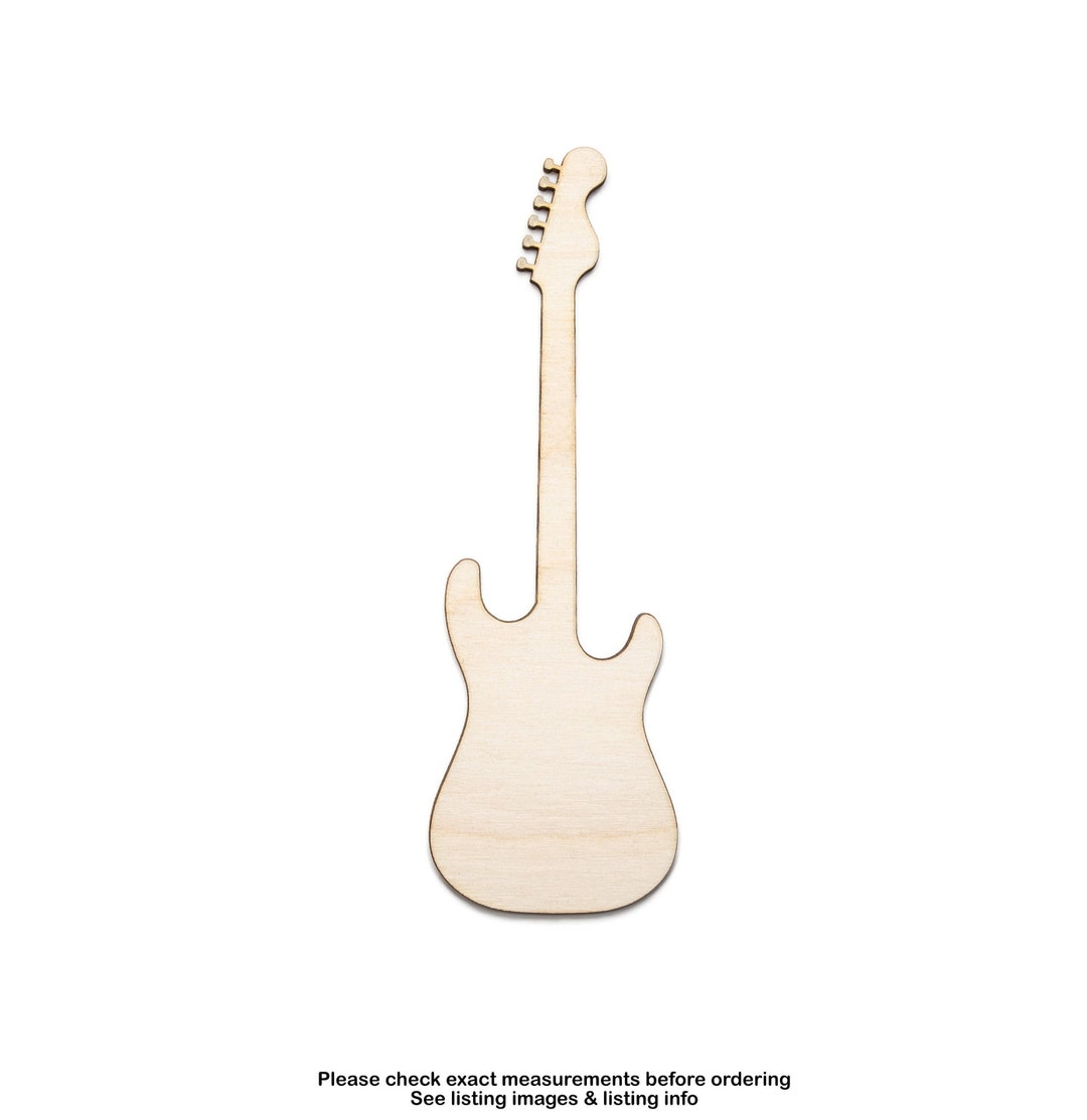 Electric Guitar Blank Wood Cutout Music Instruments Wood Etsy