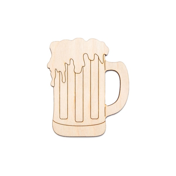 Beer Mug Foamy-Wood Cutout-Beer And Alcohol Wood Decor-Party Wood Accents-Various Sizes-DIY Crafts-Summer Decor-Summer Drinks-Bar Decor