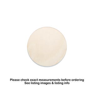 Découpe de bois en forme de cercle-vierge-choisir une taille-bricolage-découpes de bois-projets-enfants artisanat-formes-bois-cercles-découpe laser
