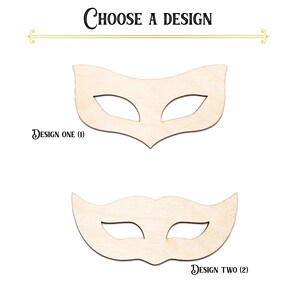 Simple Eye Mask Design Masquerade Simple Eye Mask-blank Wood Cutout-wooden Mask-masquerade ...