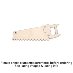 Hand Saw Detail Wood Cutout-Tools And Equipment-Various Sizes-DIY Crafts-Building Tools Decor-Handyman Tool-Home Decor-Left And Right Option