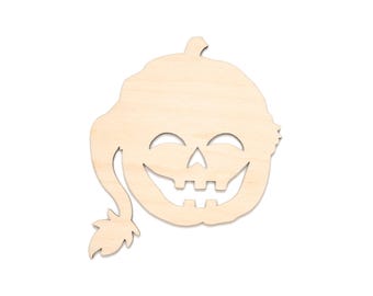 Holiday Jack Blank Wood Cutout - Laser Cut Unfinished Craft Shape - Multiple Sizes