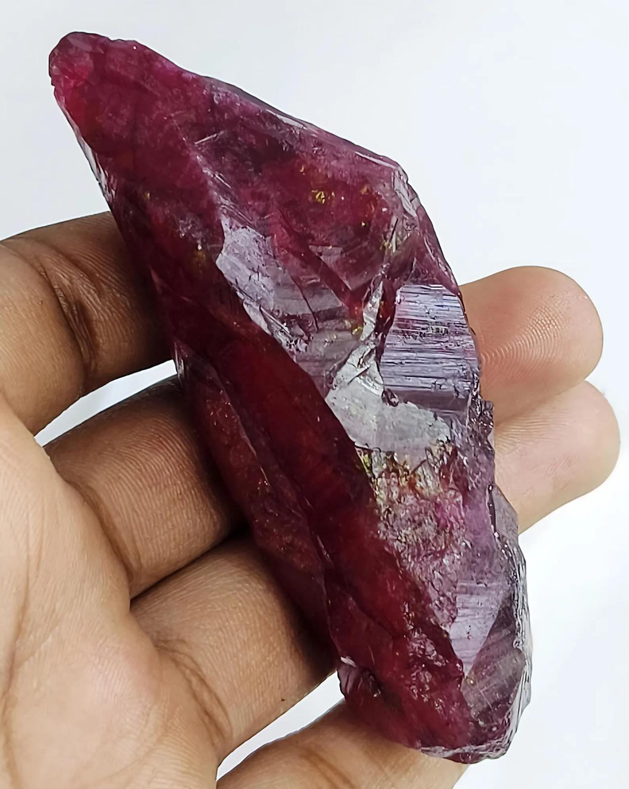 Certified 200 Ct Natural Pigeon Blood Red Ruby Rough | Mozambique Uncut ...