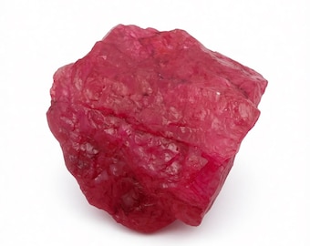 366 Ct Natural Uncut Rough Red Ruby 366 Ct Earth Mined Raw Gemstone Certified July Birthstone Premium collector Ruby Gemstone