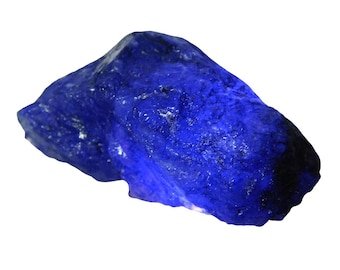 157 Ct Natural Blue Tanzanite Rough Certified Earth-Mined Uncut Gemstone | Rare Investment Crystal | December Birthstone | For Her