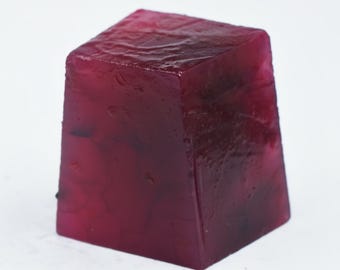 Uncut 259 Ct Natural Blood Red Ruby Earth Mined Rough Stone Certified  Mozambique Raw Gemstone For Crafting And Jewelry Design Creation