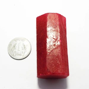 555 Ct Certified Natural Red Ruby Rough Gemstone Mozambique Uncut Rare Gemstone | Perfect Gems For Custom Jewelry Creation & Collection