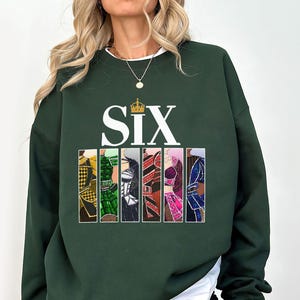 Six The Musical Broadway Shirt, Henry VIII Wives Graphic Tee, Tudor Queens Theater Lover Gift Idea Gift, Divorced Beheaded Died Tee