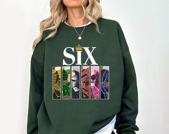 Six The Musical Broadway Shirt, Henry VIII Wives Graphic Tee, Tudor Queens Theater Lover Gift Idea Gift, Divorced Beheaded Died Tee