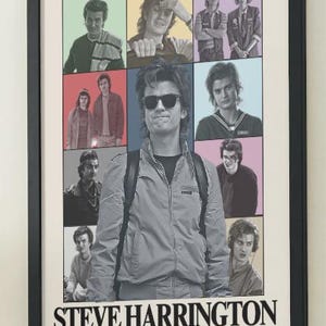 Steve Harrington — Eras Tour Poster (A4 + iPhone Wallpaper Bundle)