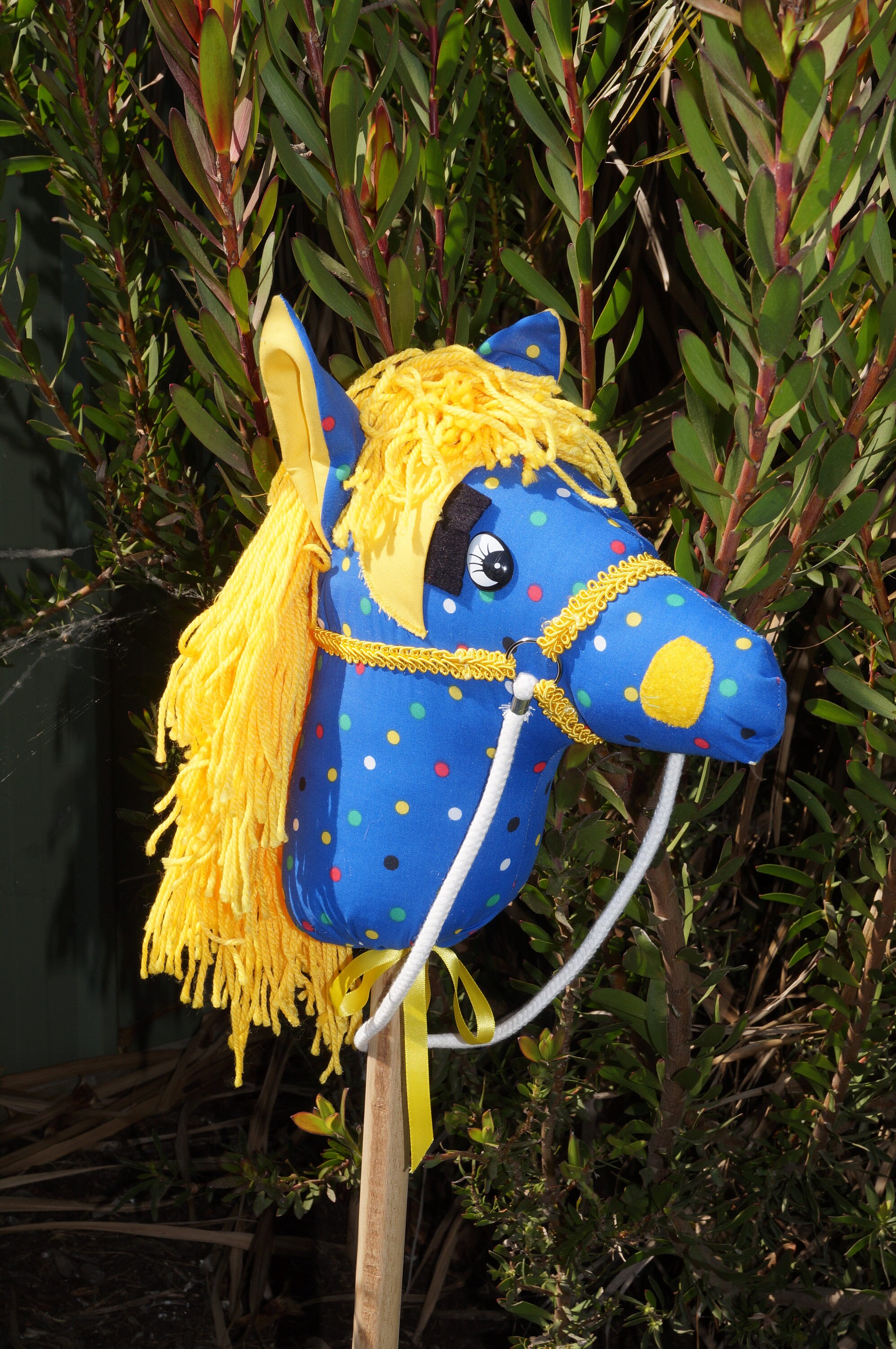 LIGHTNING Hobby Horse pony/stick Horse A Classic Old Etsy Australia
