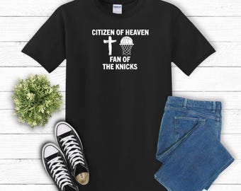 Citizen of Heaven and Basketball Fan Short Sleeve Shirt