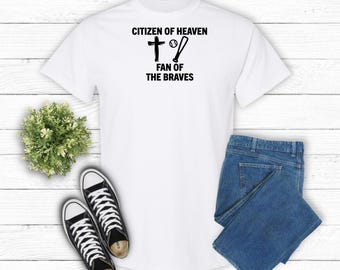 Citizen of Heaven and Baseball Fan Short Sleeve Shirt