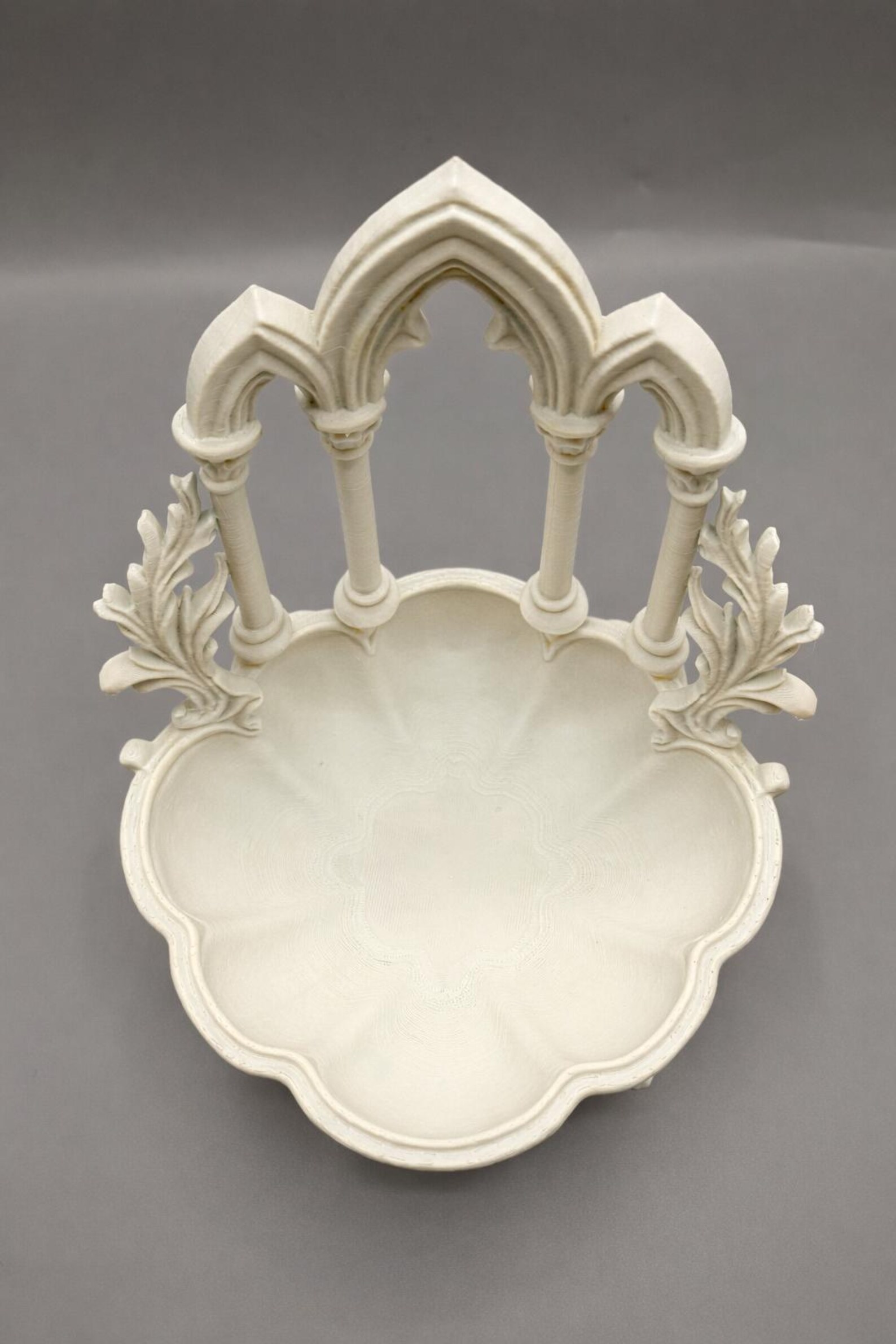 Gothic Arch Key Holder Bowl | European Entryway Organizer - Etsy