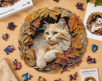 木製アートパズル　壁掛け　動物 現在、この商品の在庫はありません - Etsy