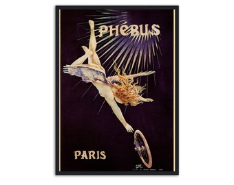 Wall art print - Phebus Paris Cycles by H.Gray - fine art poster