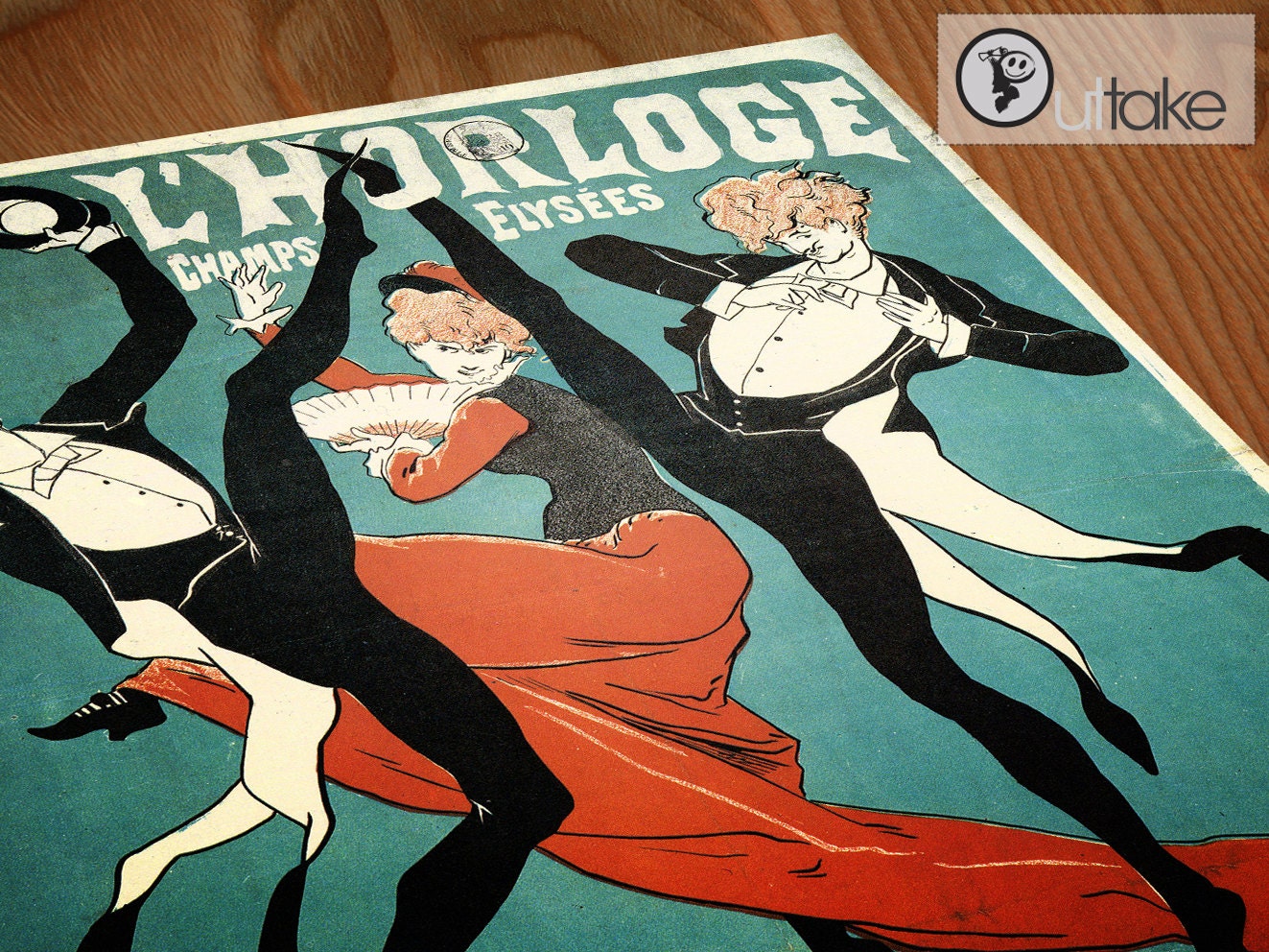 Cheret Jules 'les Girard' Poster, Rare French Vintage Print - Etsy