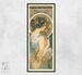Art nouveau poster - Alphonse Mucha - Art nouveau print - Primrose 