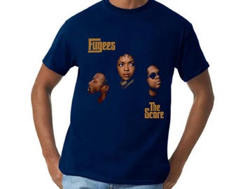 Vintage Fugees The Score T-Shirt, 90s Hip Hop Graphic Tee, Lauryn Hill Shirt