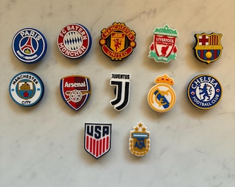 Soccer Shoe Charms - Shoe Charms - Shoe Accessory - Charms for Crocs