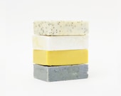 soaps of your choice: set of 4 - 100% natural and handmade soap