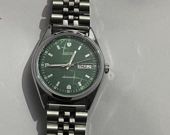 Seiko 5 Automatic 17 Jewels Tail Green Dial(changed) Japan Men's
