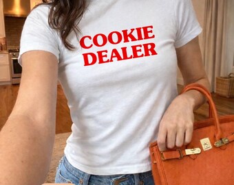 T-shirt voor koekjesverkoper | T-shirt voor bakker | T-shirt voor koekjes | T-shirt voor bakliefhebbers | Grappig T-shirt voor gebak | T-shirt voor desserts | Cadeau voor een bakker
