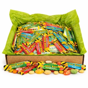 Personalised 1KG Very Sour Pick & Mix Box | Extreme Sour Candy Gift