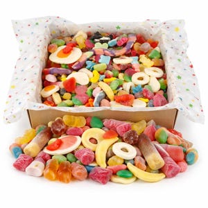 1KG Pick & Mix Sweet Box | Dolly’s Mix Personalised Gift