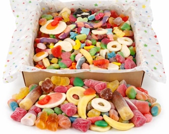 1KG Pick & Mix Sweet Box | Dolly’s Mix Personalised Gift